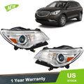 LED Headlights for Buick Enclave (2013–2017) Left+Right Side HID W/AFS