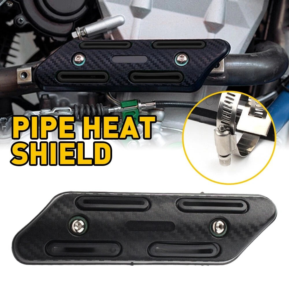 Aluminum Exhaust Muffler Pipe Heat Shield Cover for Motorcycle K (Universal)