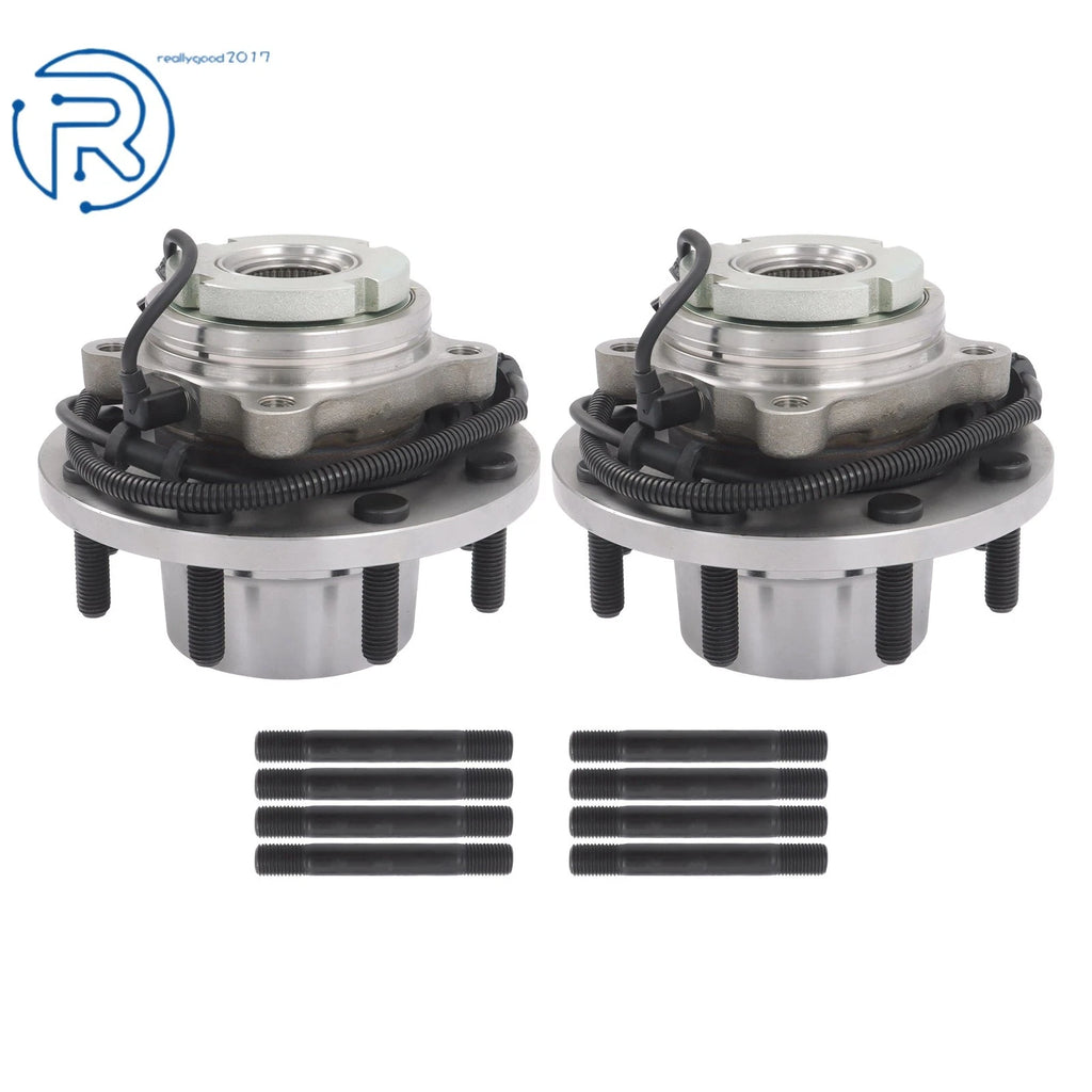 2X Wheel Hub Bearings 515057 for F-250 F-350 F-450 F-550 4WD (1999–2004)