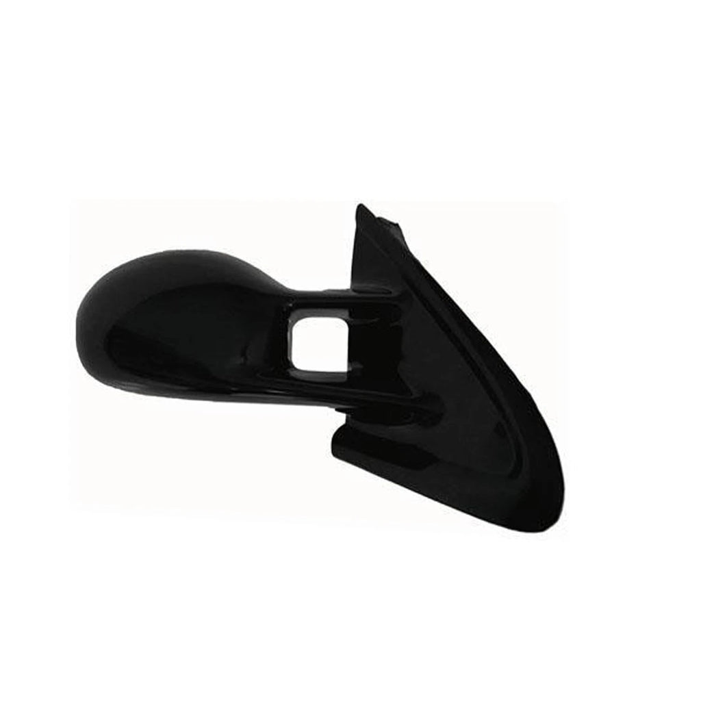 Replacement Black Gloss Passenger Side Power Door Mirror Heated for Toyota