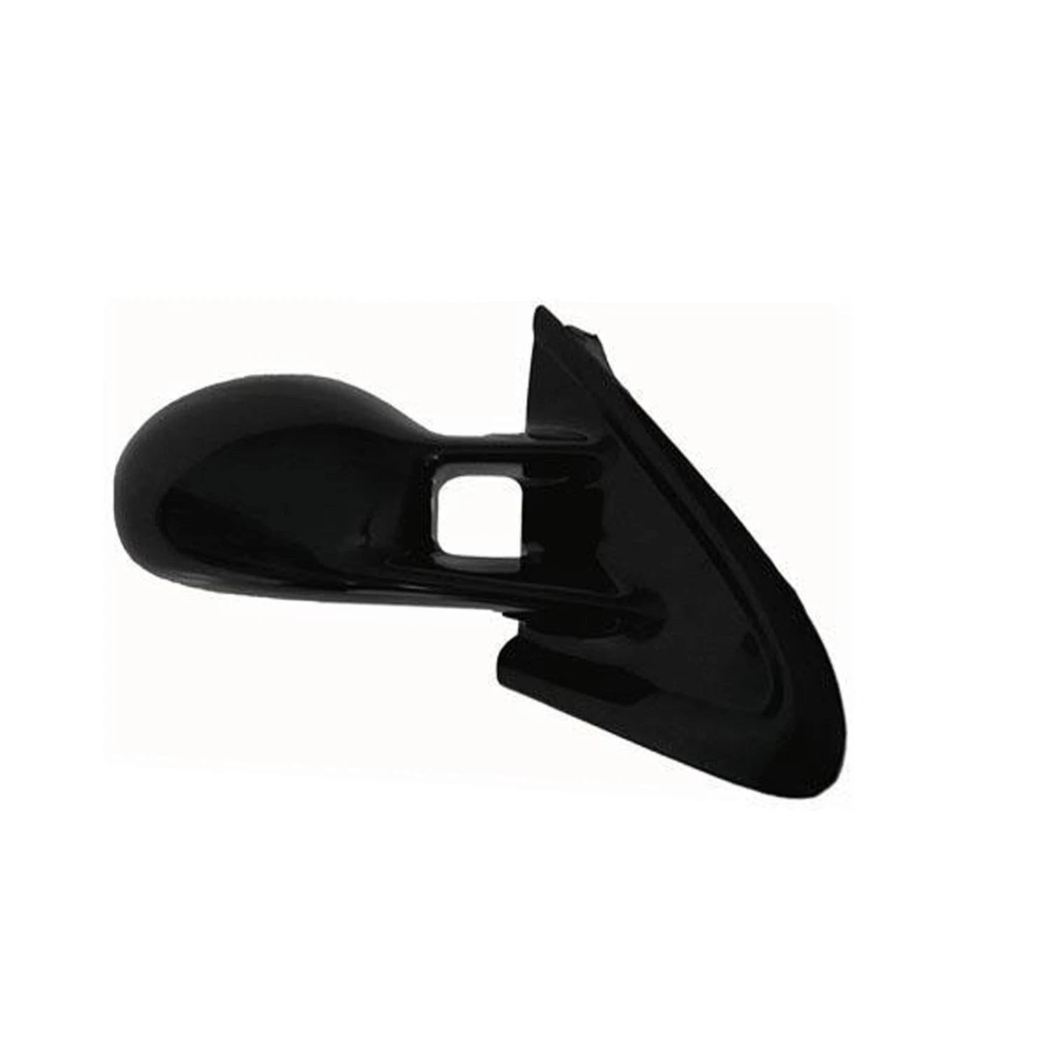 Replacement Black Gloss Passenger Side Power Door Mirror Heated for Toyota