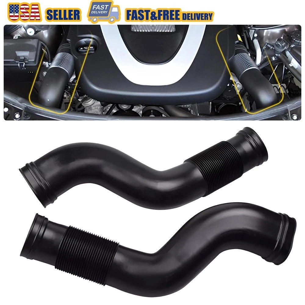 Air Intake Duct Hose Set of 2 for Mercedes-Benz W164 ML350 GL450 (2006–2012)