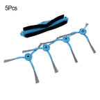 Set of 2 Main Roller Side Brushes for Conga 7490