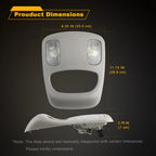 Overhead Console Housing Reading Light for Ram 1500 2500 3500 (2002-2010)