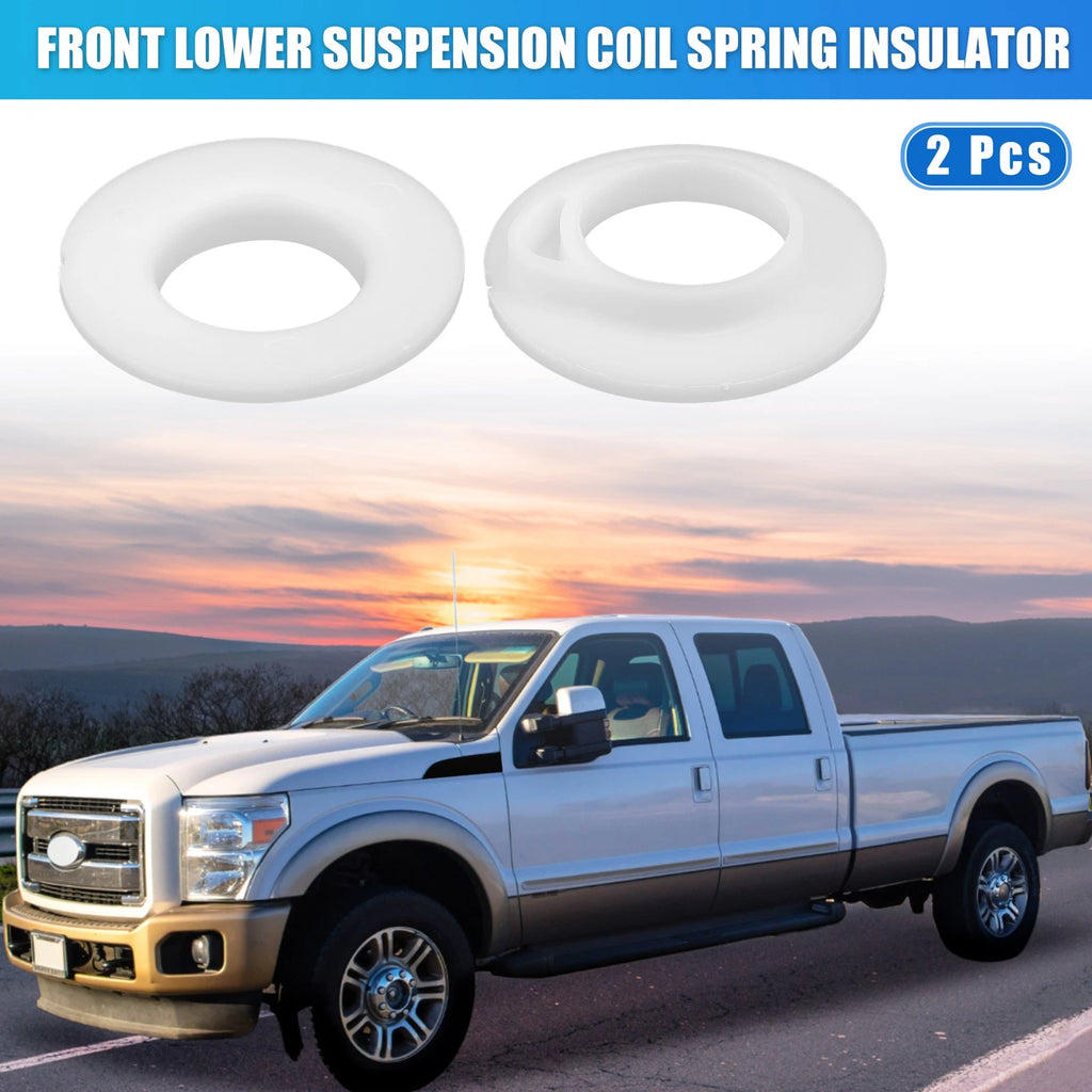 2X Front Lower Suspension Coil Spring Insulator E8TZ5414B for Ford F150 F250 (1992–1996)
