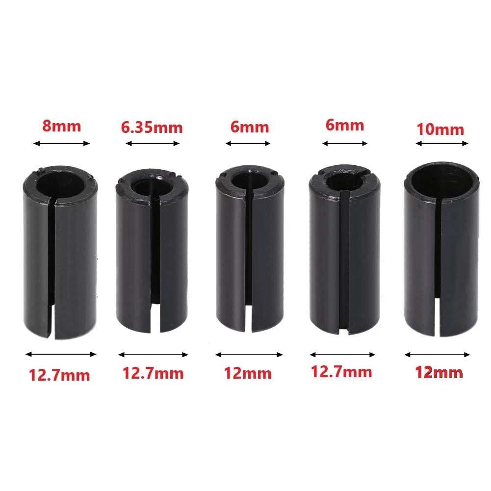Router Bit Adapter Set of 4 for Engraver Tool