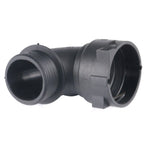 2x Upper Radiator Coolant Hose Plastic BLK for Unknown Vehicle