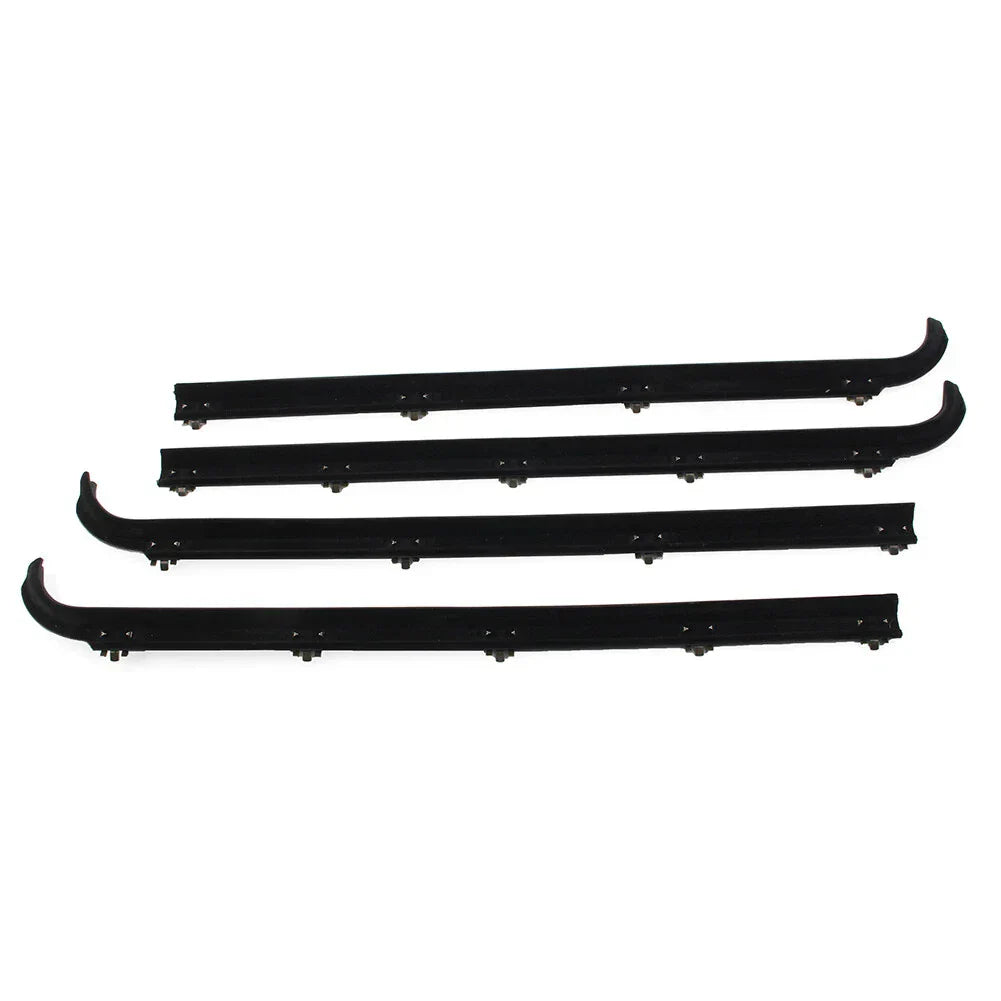 4 x Door Window Seal Weatherstrip for Ford F150 F250 F350 (1987-1997)