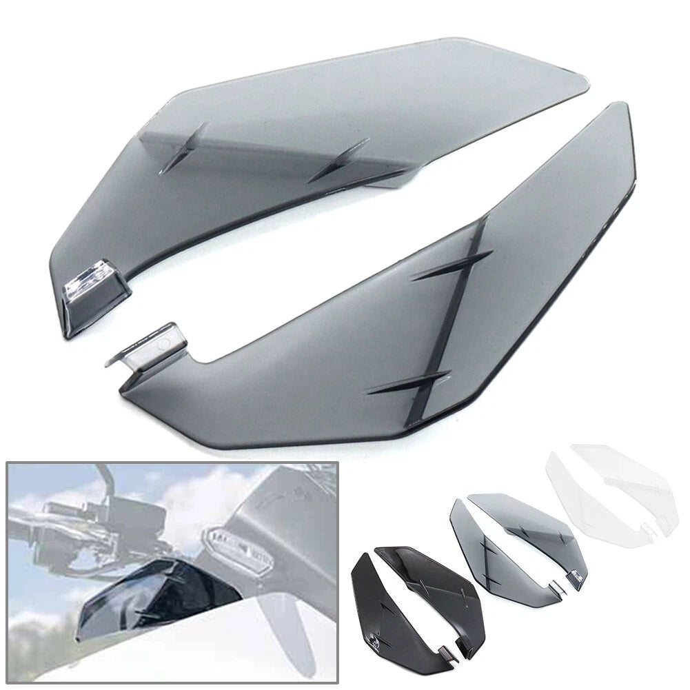 Black Upper Air Wind Deflectors for Honda XL750 Transalp (2023)