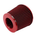 3" 76mm High Flow Inlet Cold Air Intake Filter for Universal Fit