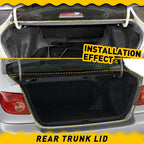 Rubber Weatherstrip Rear Trunk Lid Seal for Toyota Corolla/Matrix (2003–2008)