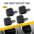 Set of 4 A/C Vent Tab Outlet Clips for Mercedes Benz W166 X166 (2012–2019)