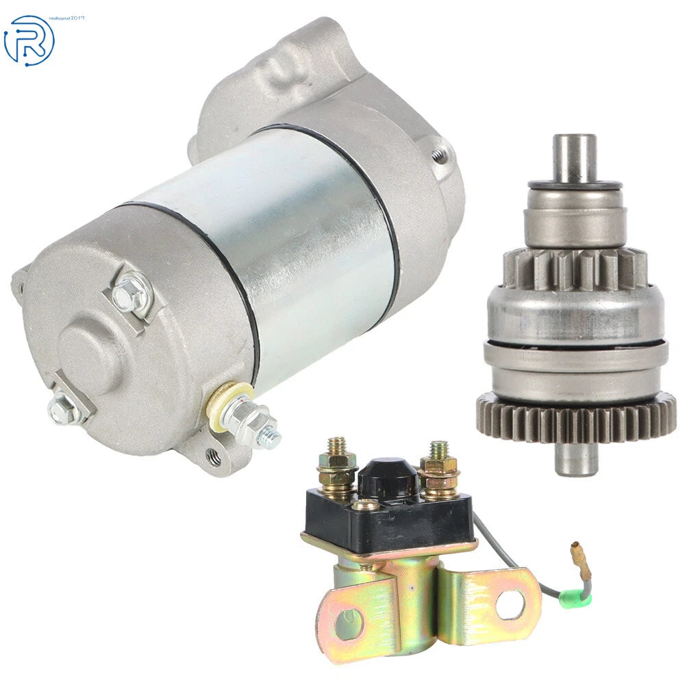 Starter & Drive & Relay Solenoid for Polaris Trail Blazer 250 (1990–2003) #3084403