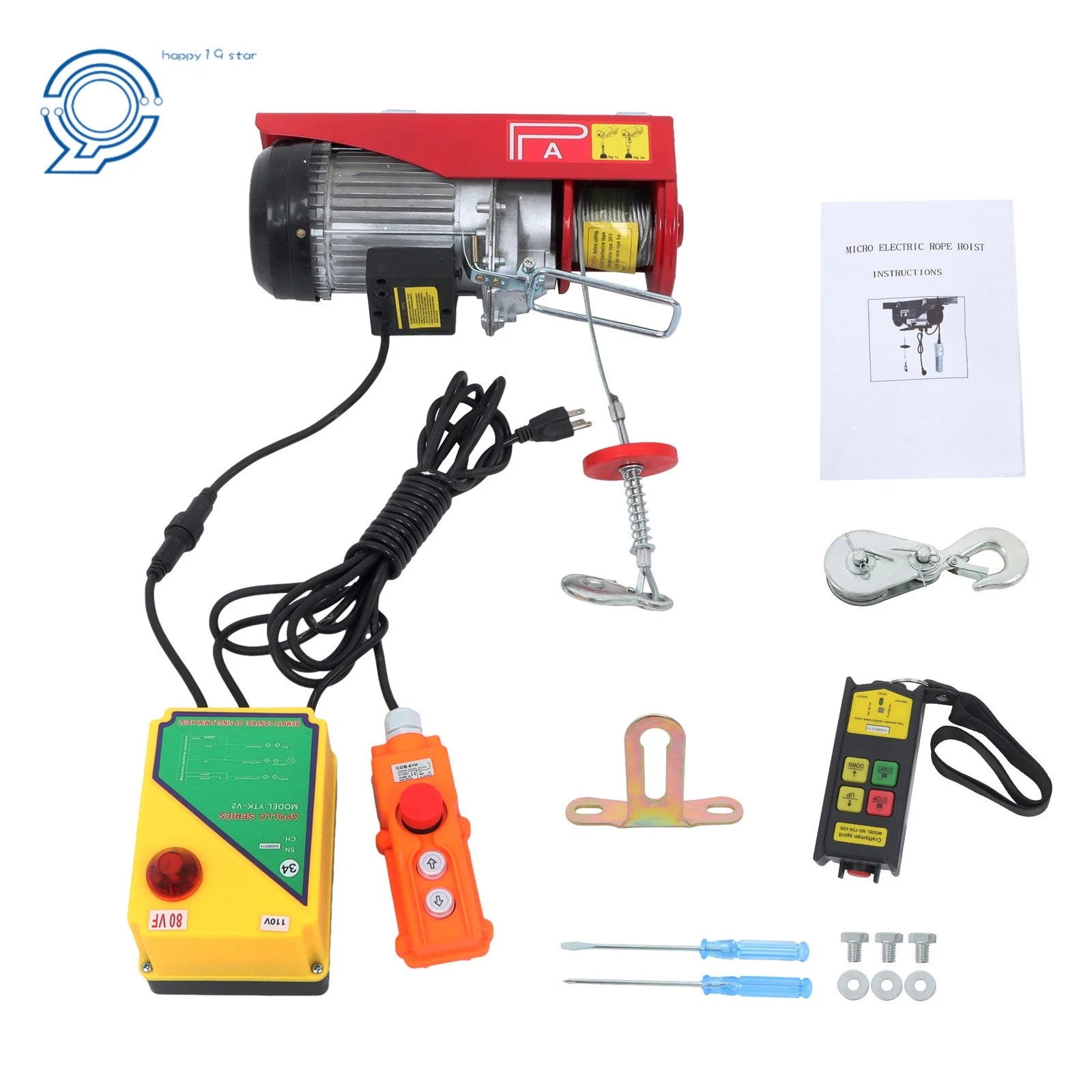 Electric Winch for [Make Model] (2010–2023) - 1320 lbs, 328 ft Wireless