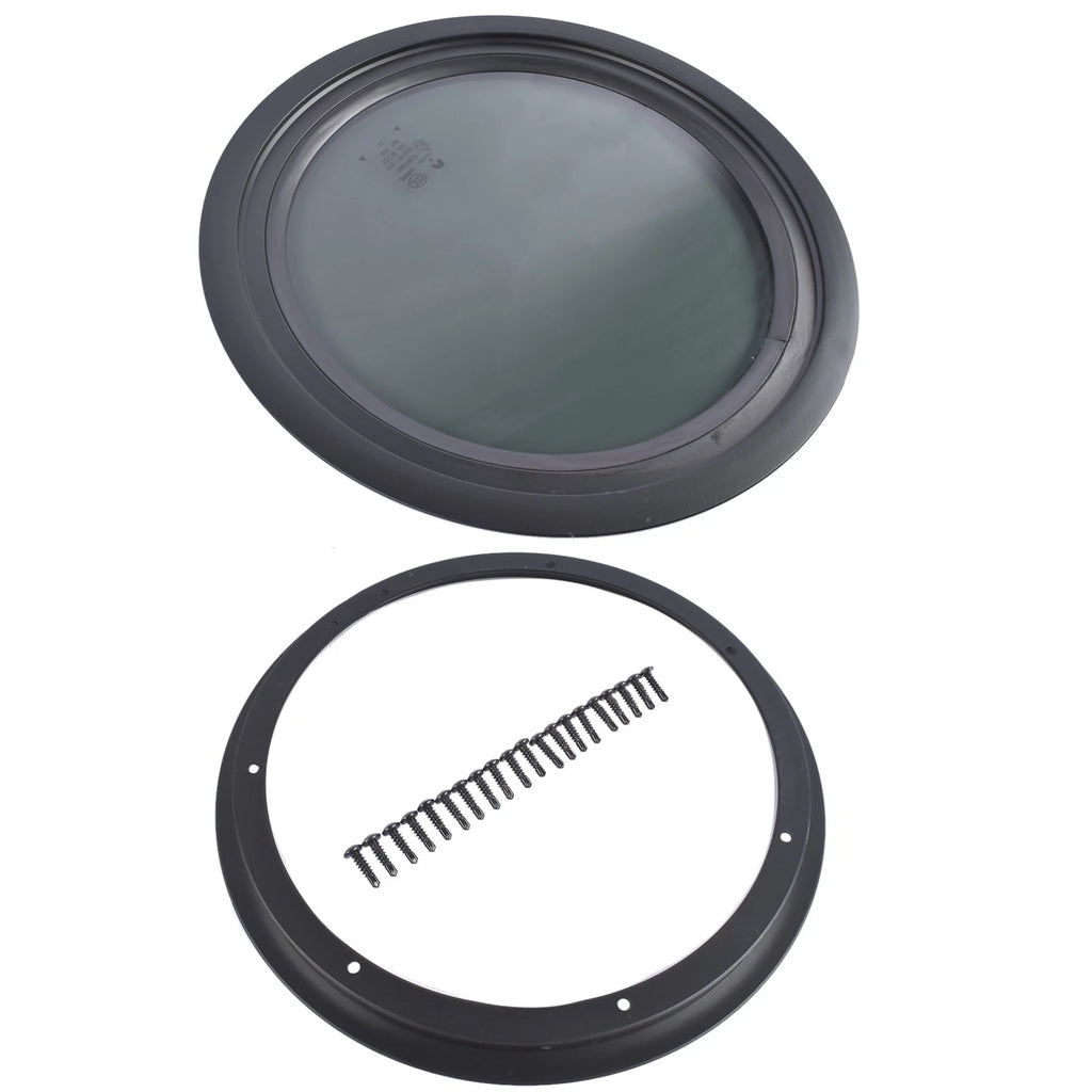 Round Fixed Window for RV Camper (1-5/8" Wall Thickness)