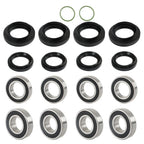 Front and Rear Wheel Bearings Seals Kit for Yamaha Rhino 450 660 700 (2012)