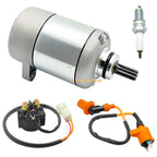 Starter & Relay Solenoid for Honda Recon 250 TRX250TE TRX250TM (2005–2022)
