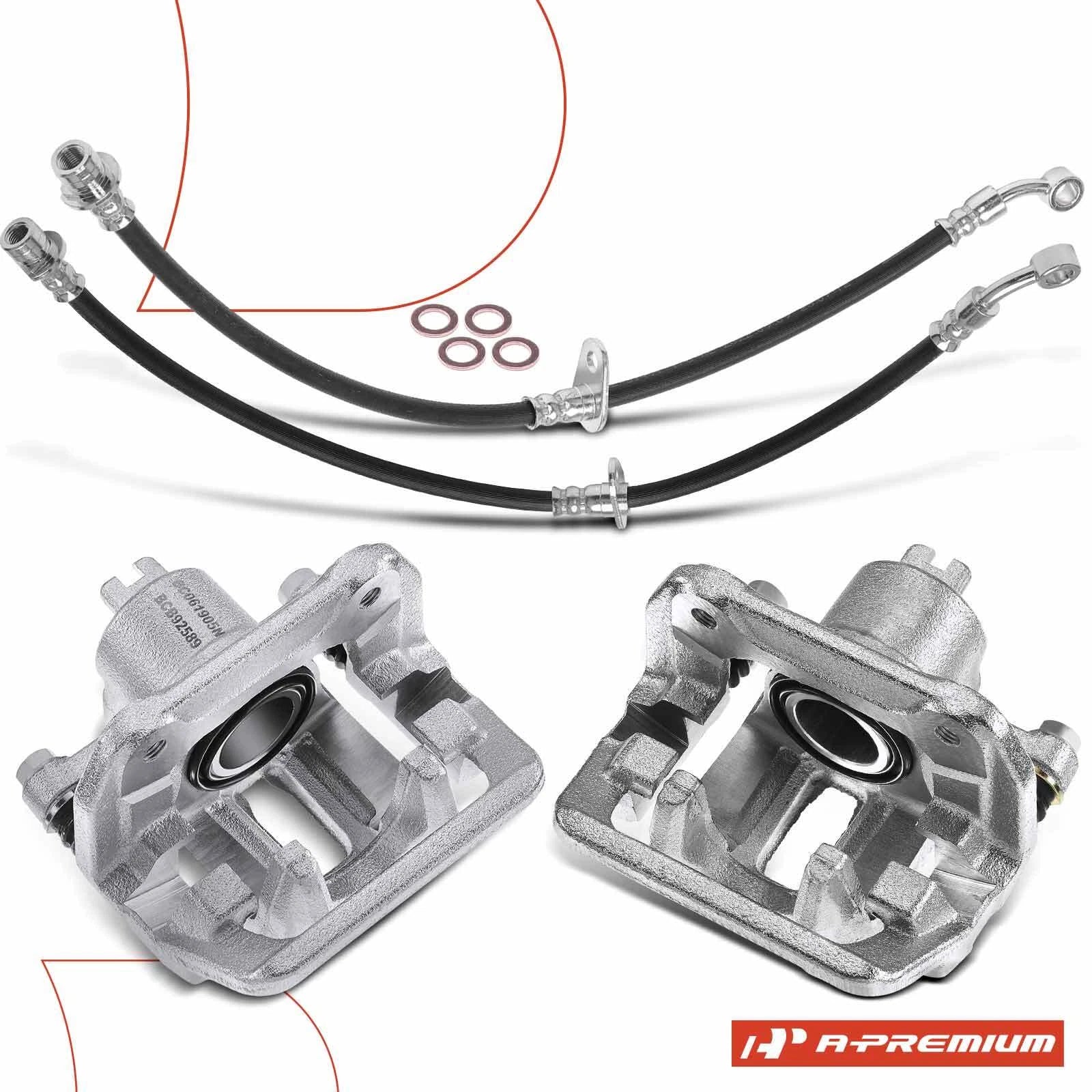 Rear Brake Caliper & Hydraulic Hose for Honda Element (2003–2011)