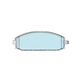 Front 4wd Brake Pads for Ford Bronco F100 F150
