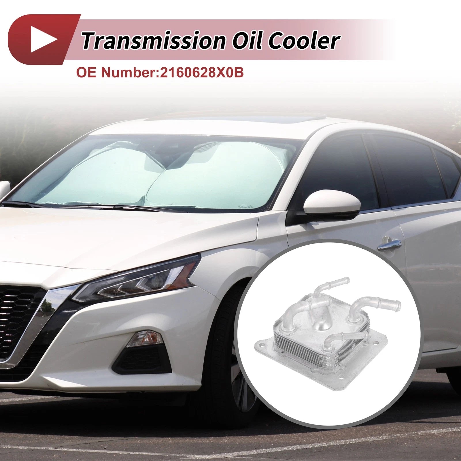 Engine Oil Cooler for Nissan Altima (2013–2017) No. 2160628X0B