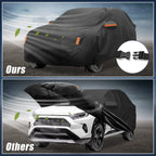 Waterproof Car Cover for Toyota RAV4 (2012–2022) 210D-PU Oxford with Zipper