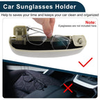 Sunglasses Case for Nissan Sylphy (2006–2022) Eyeglasses Holder Beige