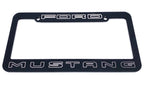 Engraved Billet Aluminum License Plate Frame for Ford Mustang (2015–2024)