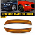 2X Amber LED Side Marker Lights for Chrysler 300 (2015–2023)