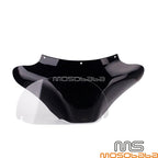 Front Outer Batwing Windshield for Harley Softail & Yamaha V-Star