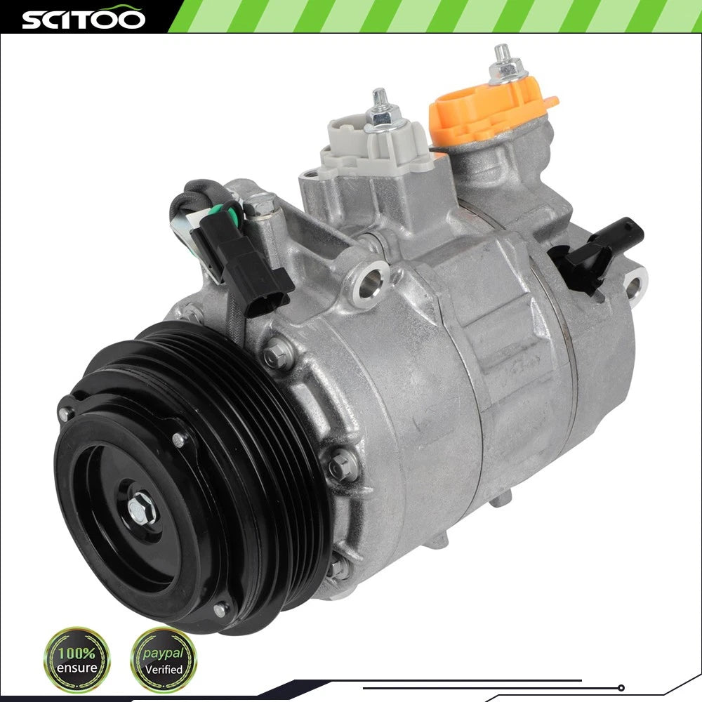 A/C Compressor 7SAS17C 4 Groove for Ford Escape (2017–2019) Transit (2019–2020)
