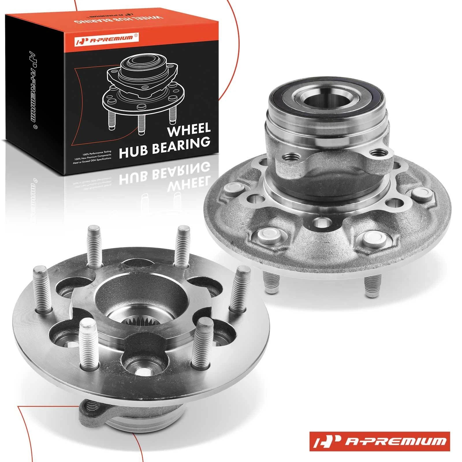 2X Front Wheel Bearing & Hub Assembly for Chevrolet Colorado (2009â2012)