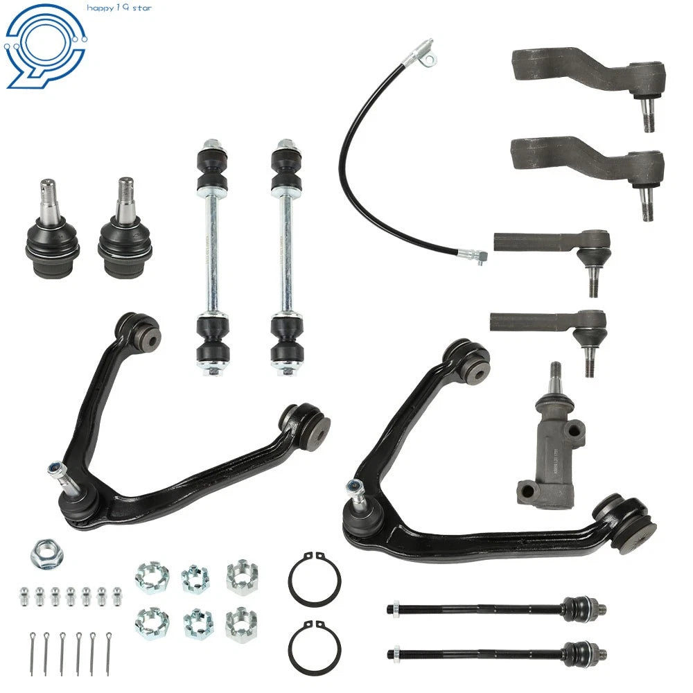 Set of 13 Front Upper Control Arms for Chevrolet Cadillac GMC (1999–2006)
