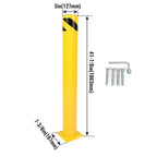 Safety Bollard for Various Applications (42" H, 5" D, Yellow)