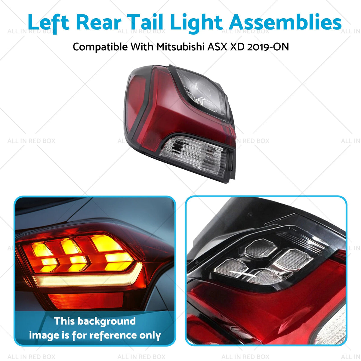 Rear Tail Light Left Lamp 8330B321 for Mitsubishi ASX XD (2019–ON)