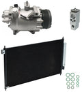 AC Compressor Kit with Condenser for Acura ILX 2.4L (2015–2015)