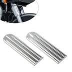Pair Upper Fork Slider Accent for Harley FLHR Electra Glide Road King (2014–2021)