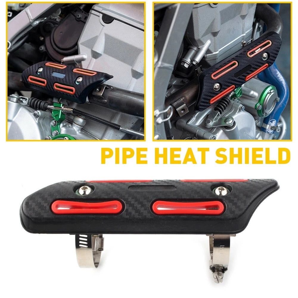 Carbon Fiber Heat Shield Guard for Yamaha Suzuki Beta Honda V