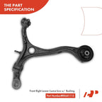 Front Right Lower Control Arm with Bushing for Honda Accord (2008-2012)