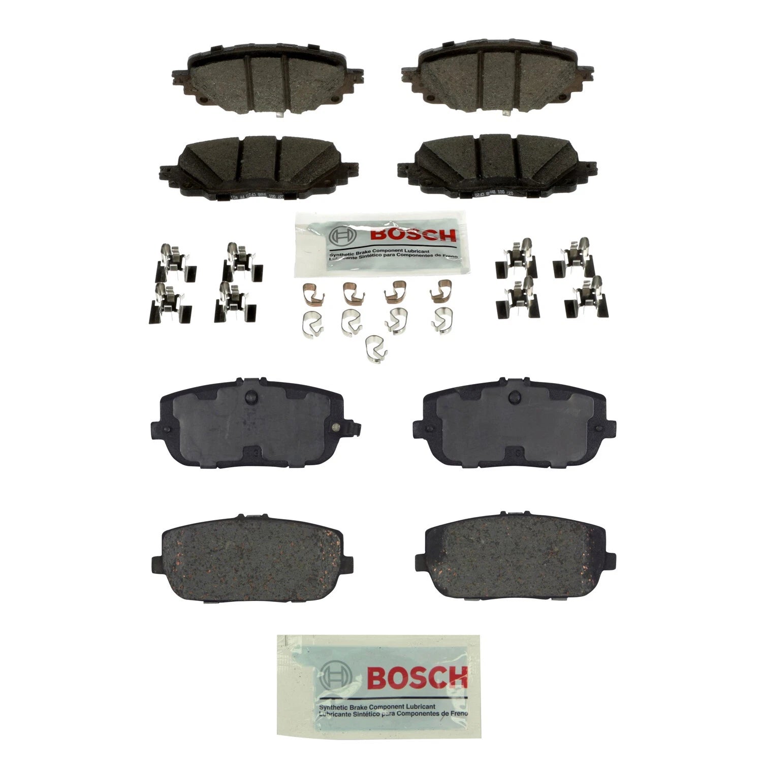 Bosch Blue Ceramic Disc Brake Pad Kit for MX-5 Miata, 124 Spider (2016–2023)