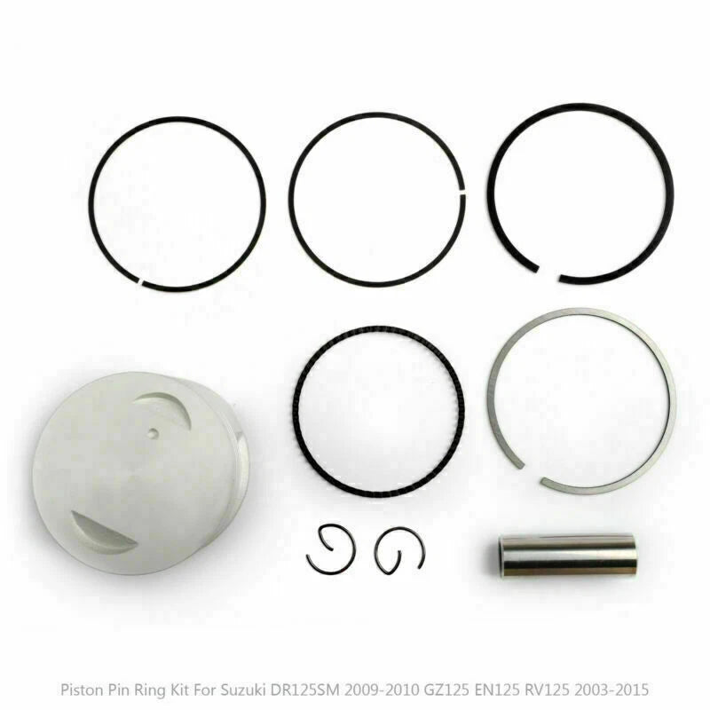 Piston Ring Pin Kit for Suzuki RV125 EN125 (2003–2015) STD Bore 57.00mm T9