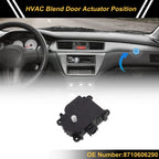 HVAC Heater Blend Door Actuator for Toyota Camry (2015–2018) No. 8710606290