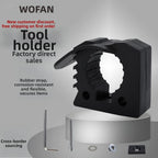 Rubber Clamp Tool Holder for Cars RVs Boats (3-4cm Pipes)