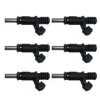 6 Fuel Injectors for BMW 325 330 328 X3 X5 525 530 528 128 I6 (2001-2013)