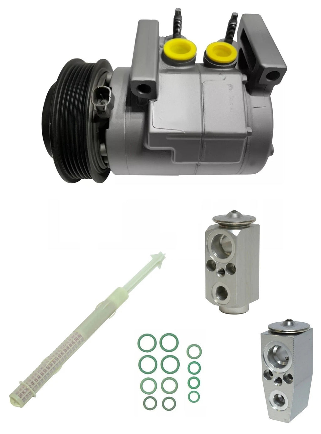 AC Compressor Kit with Rear AC for Dodge Durango 3.6L (2014–2014)