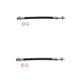 Set of 2 Front Outer Brake Hydraulic Hoses for Kia Spectra/Spectra5 (2000–2009)