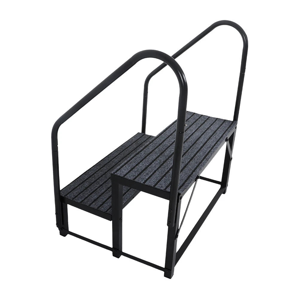 2 Step RV Stairs for RVs (660 Lbs Load Capacity)
