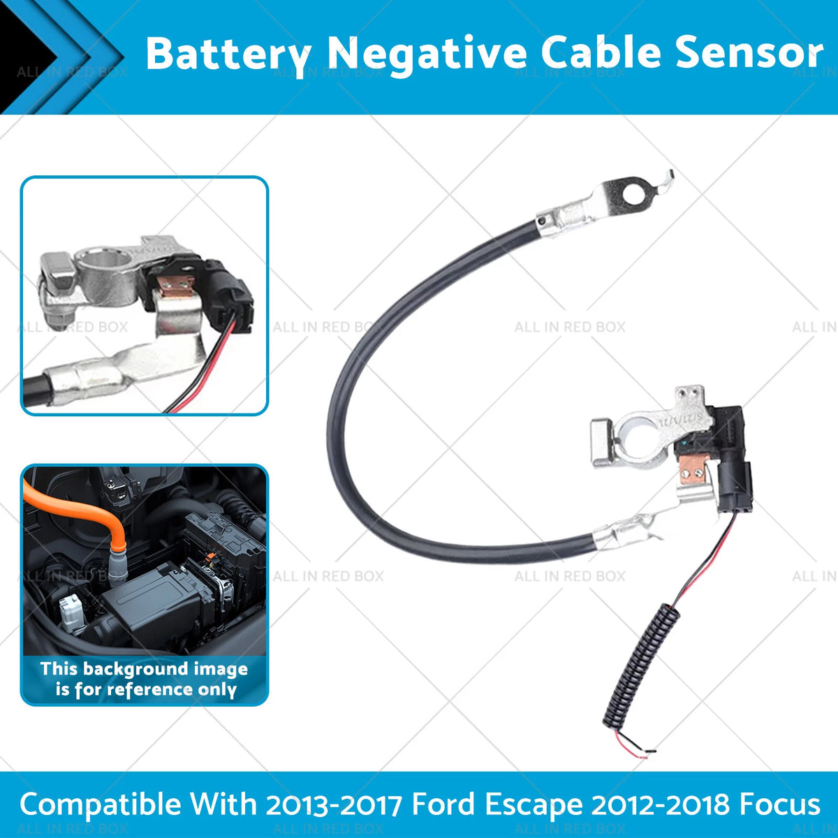 Battery Negative Cable Sensor for Ford Escape (2013–2017), Focus (2012–2018)