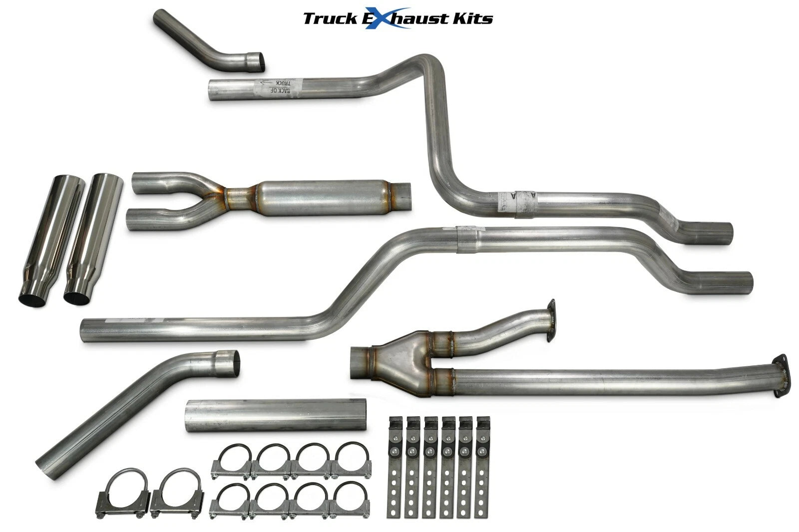 2.5" Dual Exhaust Kit for Toyota Tundra (2009–2013)