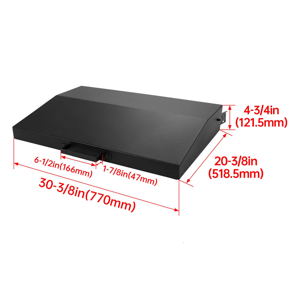 Hinged Lid Hard Cover for Blackstone Griddle (28 Inch)