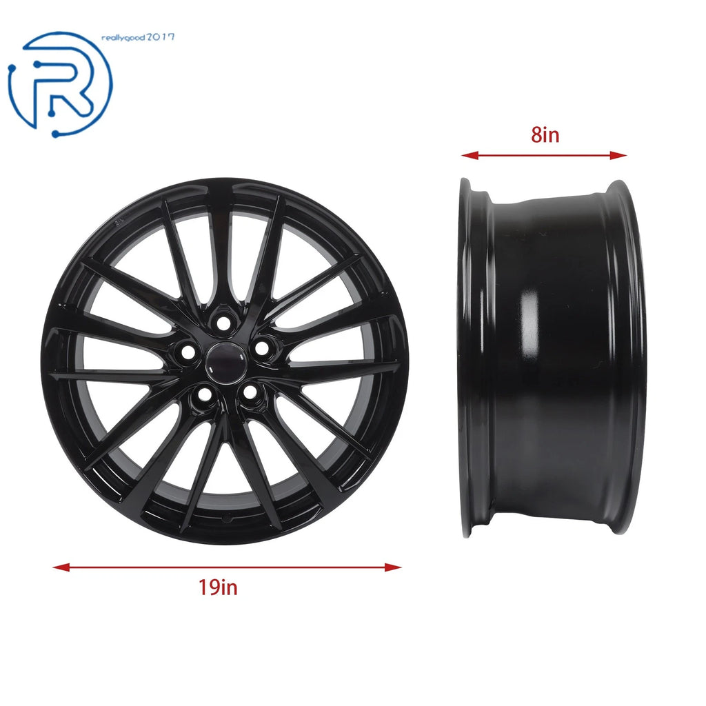 Replacement Wheel for Toyota Camry (2021–2024) 19"x8" Gloss Black Alloy Rim